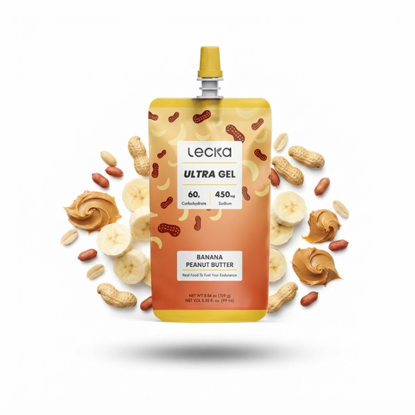 Gel Năng Lượng Lecka Ultra Gel - Vị Chuối Bơ Đậu