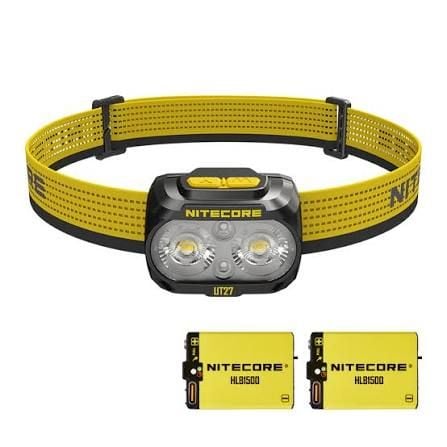 Đèn Đội Đầu Chạy Địa Hình Nitecore UT27 MCT Pro (2 x hlb1500) - Yellow