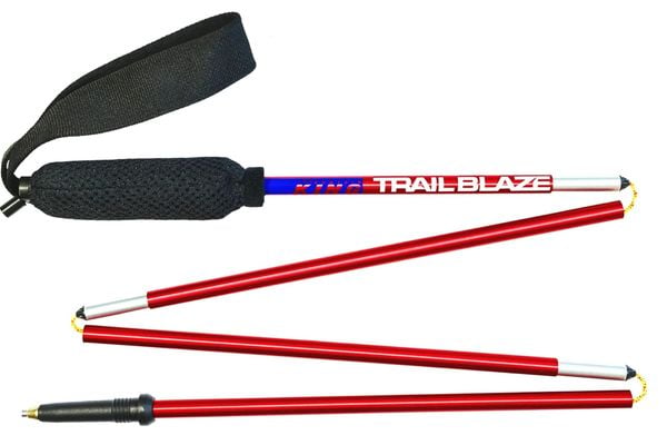 Gậy chạy trail Mountain King Trail Blaze ALU - Red