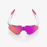  Kính 100% HYPERCRAFT XS Matte White/Pink - HiPER Vital Pink Mirror Lens 