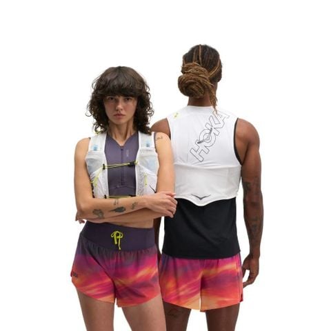 Áo Vest Chạy Địa Hình HOKA Trail Run 8L - WHT