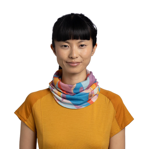 Khăn Ống Đa Năng Buff® Merino Lightweight - Lagua Pink