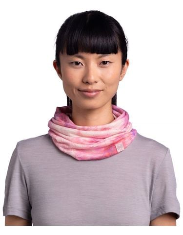 Khăn Ống Đa Năng Buff® Merino Lightweight - Orisa Pink Azalea