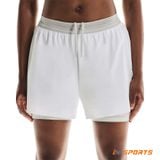  Quần Chạy Bộ Nữ On Running Women's 3" Performance 2/1 Shorts - White/Glacier 