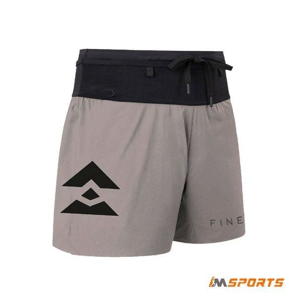 Quần Chạy Bộ Nam T8 Men's Sherpa Shorts - Fine Print