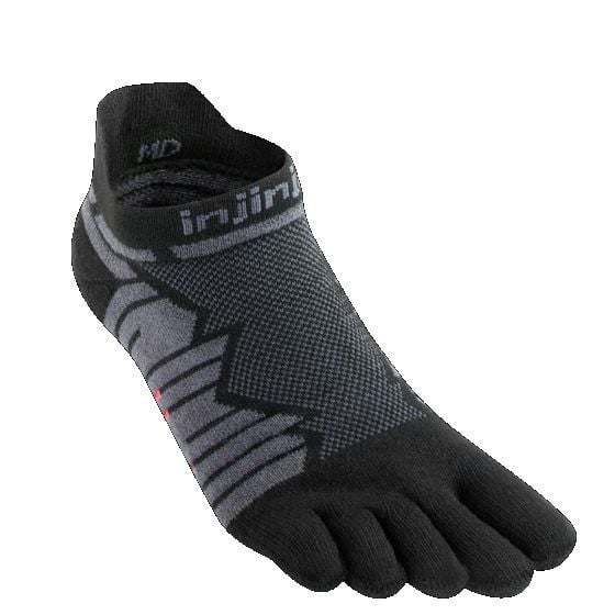 Tất Xỏ Ngón Chạy Đường Dài Injinji Ultra Run No Show - Onyx