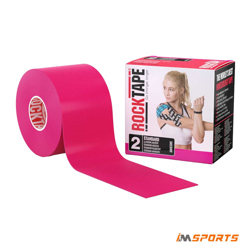  Băng Dán Cơ Thể Thao ROCKTAPE STD Tape 5cm x 5m - Pink 