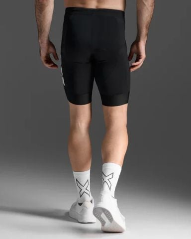 Quần Ba Môn Phối Hợp Nam 2XU Aero 9" Tri Shorts - BLK/WHT