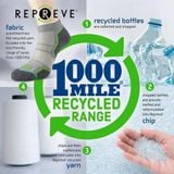  Tất Chạy Bộ 1000 Mile Activ QTR Repreve - Silver/Fluo /Teal 