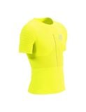  Áo Chạy Bộ Nam Compressport Racing SS Tshirt M - Safe Yellow/Silver Reflective 