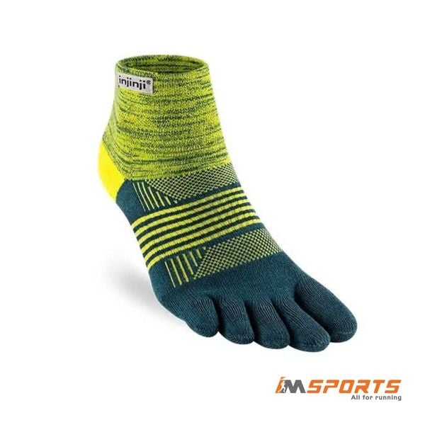 Tất Xỏ Ngón Injinji Women Trail Midweight Mini-Crew - Firefly