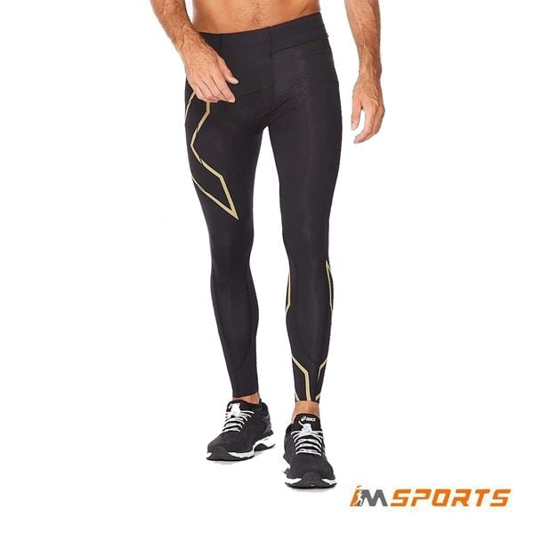 Quần Bó Cơ Nam 2XU Light Speed Compression Tights - BLK/GRF