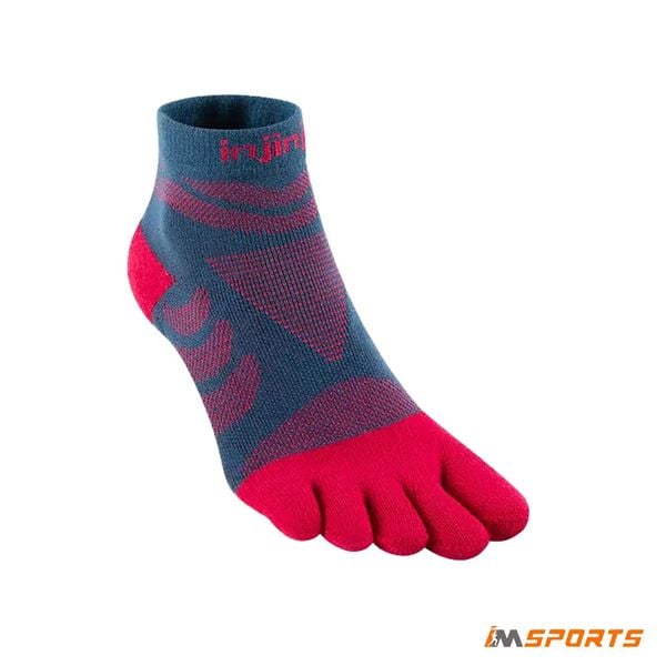 Tất Xỏ Ngón Chạy Đường Dài Injinji Women Ultra Run Mini-Crew - Berry