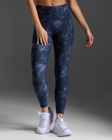 Quần Bó Cơ Nữ 2Xu Aero Hi-Rise Compression Tights - MDN/HAF