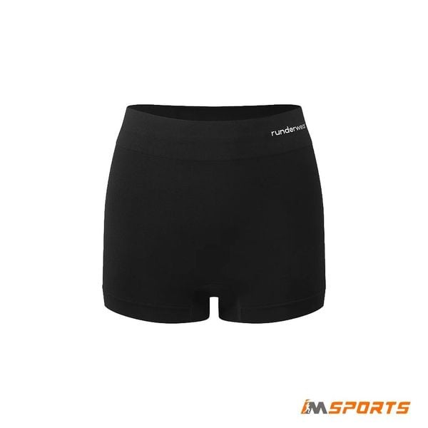 Quần Lót Chạy Bộ Nữ Runderwear Women's Running Boxer Shorts - Black