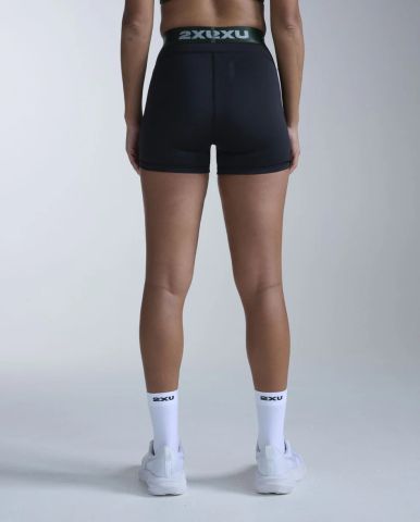 Quần Bó Cơ Nữ 2xu Everyday Compression 3 Inch Shorts - EVG/BLK
