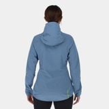  Áo Chạy Địa Hình Chống Nước Nữ INOV8 Stormshell FZ V2 - Blue Grey 