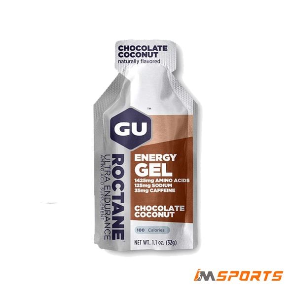 Gói Gel năng lượng GU Energy Gel Roctane - Chocolate Coconut