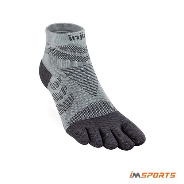 Tất Xỏ Ngón Chạy Đường Dài Injinji Women Ultra Run Mini-Crew - Slate