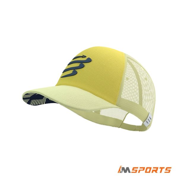 Mũ Thể Thao Compressport Trucker Cap-Maize/ELF Yellow