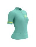  Áo Chạy Trail Nữ Compressport Trail Postural SS Top W - Shell Blue 