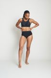  Quần Lót Chạy Bộ Nữ Runderwear Women's Running Briefs - Black 