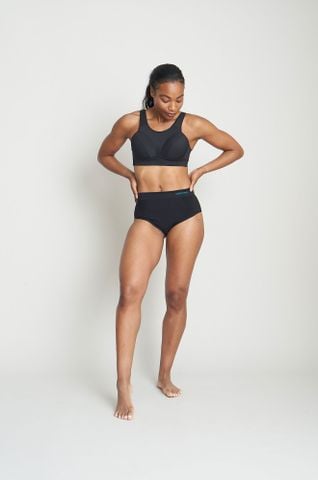 Quần Lót Chạy Bộ Nữ Runderwear Women's Running Briefs - Black