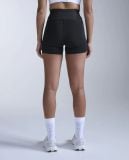  Quần Bó Cơ Nữ 2XU Aero Mesh Hi-Rise Comp 4 Inch Short - BLK/SRF 