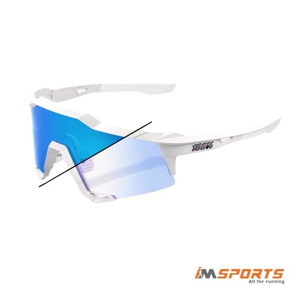 Kính 100% Speedcraft Tròng Đổi Màu - Bastille - Blue Mirror Photochromic