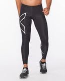  Quần Dài Bó Cơ Nam 2Xu Core Compression - BLK/SIL 