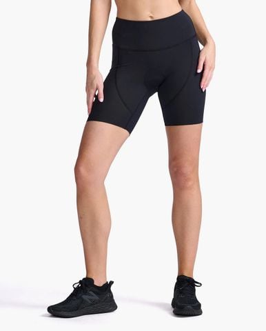 Quần Ba Môn Phối Hợp Nữ 2XU Aero Tri Shorts - BLK/WHT