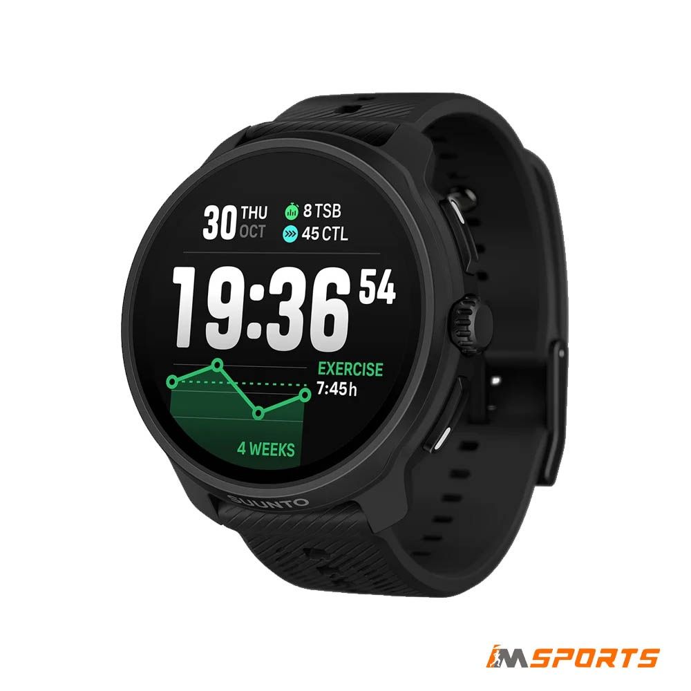  Đồng Hồ Thể Thao GPS Suunto Race 2 Stainless Steel - All Black 