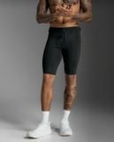  Quần Bó Cơ Nam 2Xu Aero Mesh Compression Shorts - BLK/SRF 