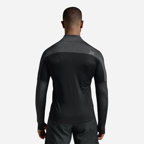 Áo Dài Tay Nam 2XU Aero 1/2 Zip - Black/Grey