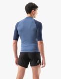  Áo Chạy Địa Hình Nam Compressport Trail Racing Postural SS Top M - Indigo/Blues 