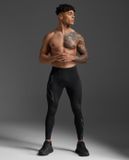  Quần Bó Cơ Nam 2XU Light Speed Compression Tights - BLK/BRF 