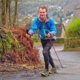  Gậy chạy trail Mountain King Trail Blaze ALU - Red 
