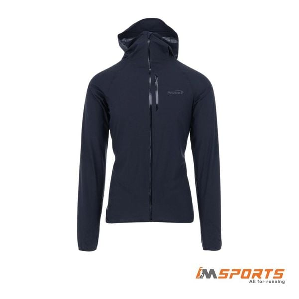 Áo Chạy Địa Hình Chống Nước Nam Inov8 Stormshell FZ V2 - Black