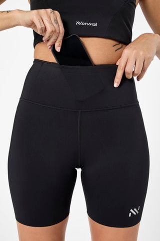 Quần Chạy Bộ Nữ NNormal Race Tight Women's - Black