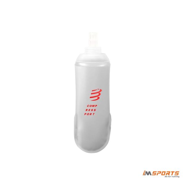 Bình Nước Mềm Compressport Ergoflask 500ml-Clear