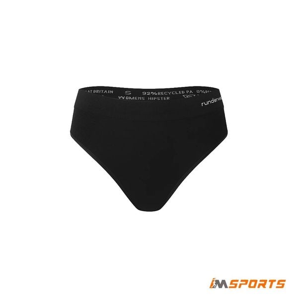 Quần Lót Chạy Bộ Nữ Runderwear Women's Running Hipster - Black