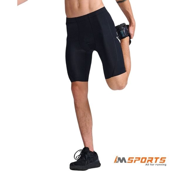 Quần Bó Cơ Nam 2XU Aero Compression Short - BLK/SRF