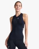  Áo Ba Môn Phối Hợp Nữ 2XU Core Tri Tank - BLK/WHT 