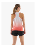  Áo Chạy Bộ Nữ Compressport Performance Singlet W - Flou Red/White 