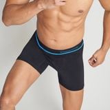  Quần Lót Chạy Bộ Nam Runderwear Men's Running Boxer Shorts - Black 