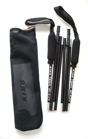 Gậy chạy trail Mountain King Trail Blaze ALU - Black