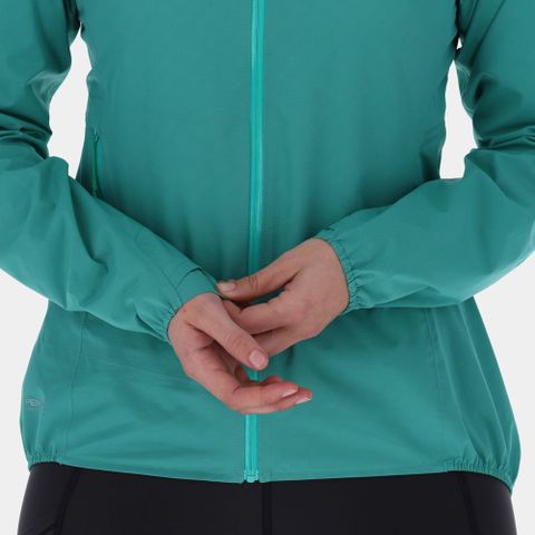 Áo Chạy Địa Hình Chống Nước Nữ Inov8 Stormshell FZ V2- Aqua