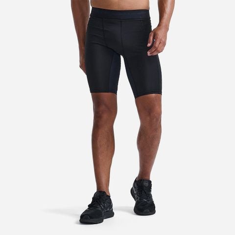 Quần Bó Cơ Nam 2Xu Base Layer Compression Shorts - BLK/NRO