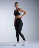  Quần Bó Cơ Nữ 2XU Aero Mesh Hi-Rise Comp Tights - BLK/SRF 