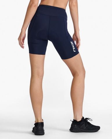 Quần Ba Môn Phối Hợp 2XU Aero 7" Tri Shorts - Midnight/White
